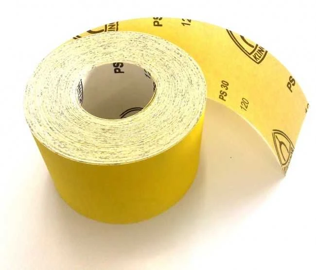 Papier Švitrinio popieriaus ritinėlis 115 mm x 50 m, 120 grūdėtumo, prolinas