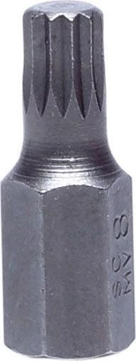 Koncówki 3/8" (10 mm) antgaliai su dantukais, m9, ilgis 30 mm, 2 vnt., s2, prolinas