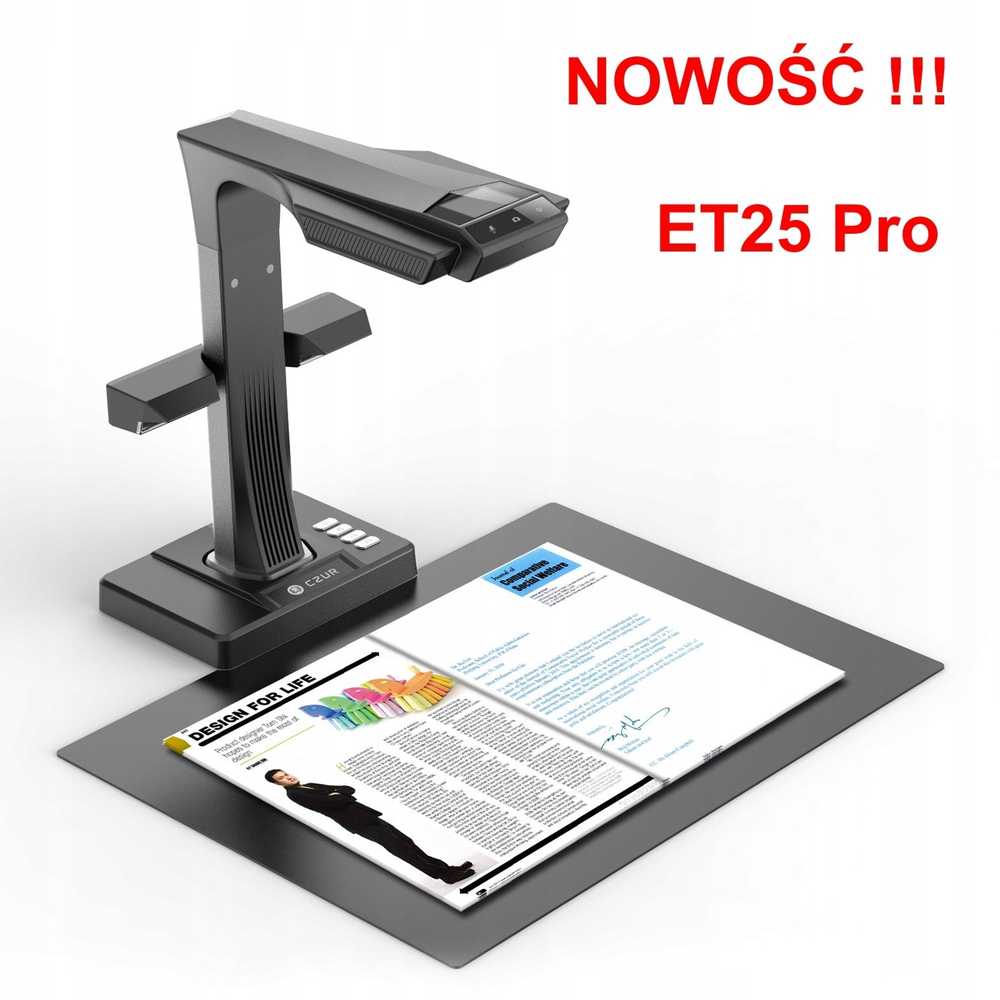 Skeneris Skaner Pro-Line Bogscanner ET25 Pro - 5824x4368
