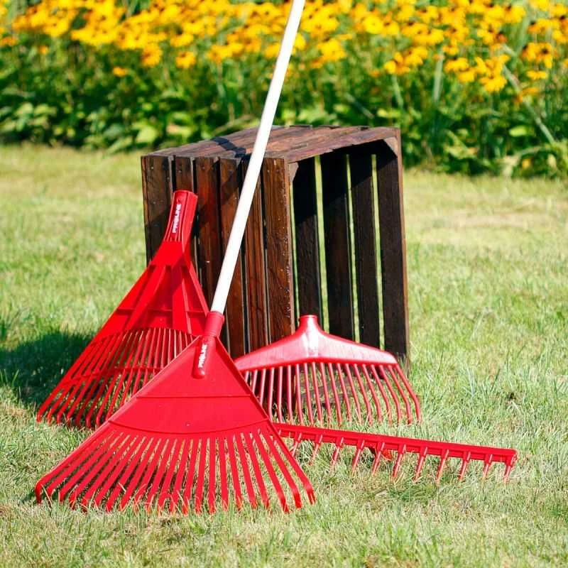 Grabie Lapų grėblys, plastikinis, kanadietiškas, „click“, 50 cm, 22 dantys, prolinas