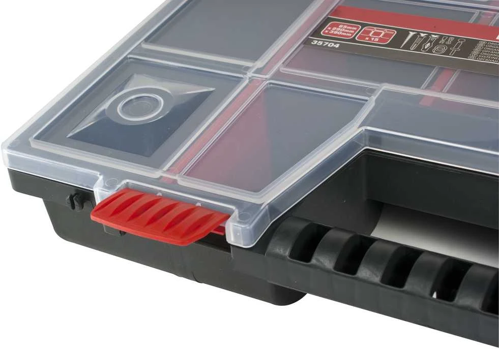 Organizer Organizatorius 39 su rankena, 15 skyrių, 65x290x390, proline hd