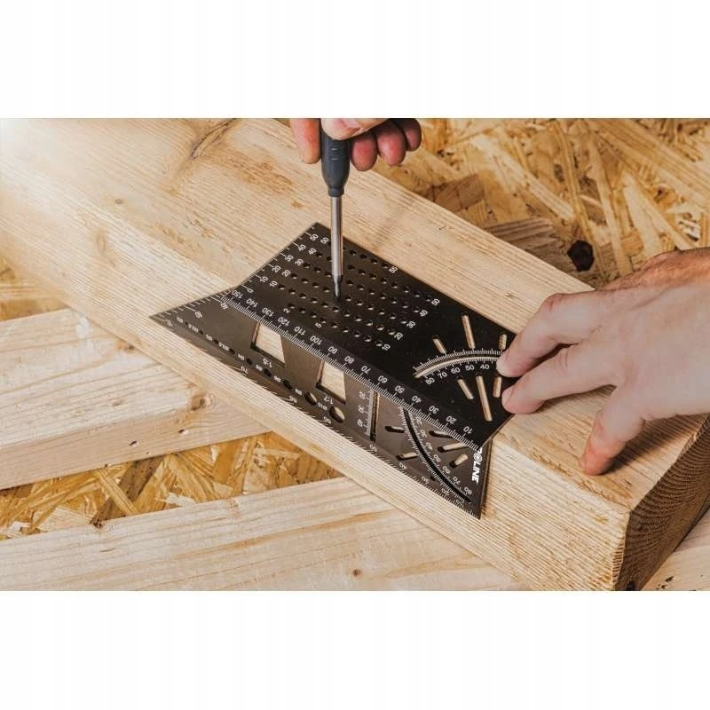 Kątownik Japoniškas dailidės kampas 3D, abs, prolinas