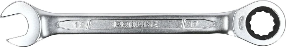 Klucze Atviri raktai su terkšle, 6 vnt. rinkinys (8-19 mm), CRV, Proline