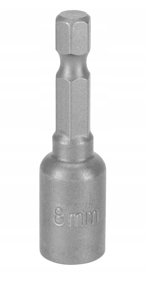 Końcówka Antgalis su magnetiniu dangteliu, 1/4", 6 kampų, 8 mm, 1 vnt. prolino