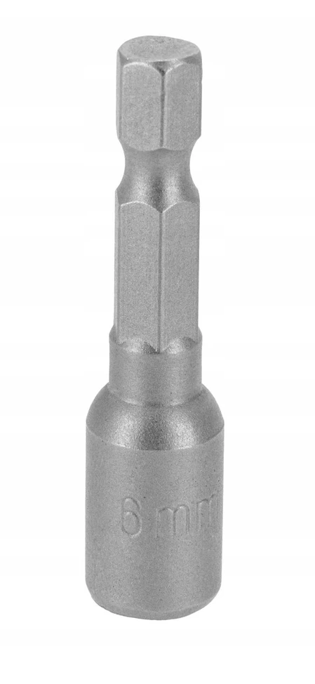Końcówka Antgalis su magnetiniu dangteliu, 1/4", 6 kampų, 6 mm, 1 vnt. prolino