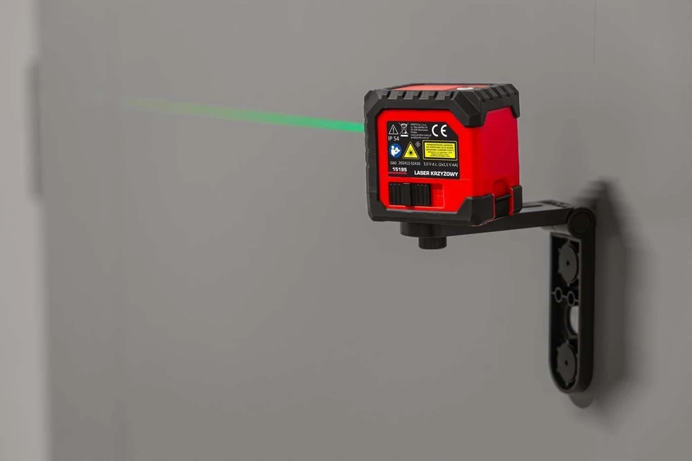 Laser lazerinis Kryžminis lazeris, 1 lazeris, 2 linijos, CE, Proline