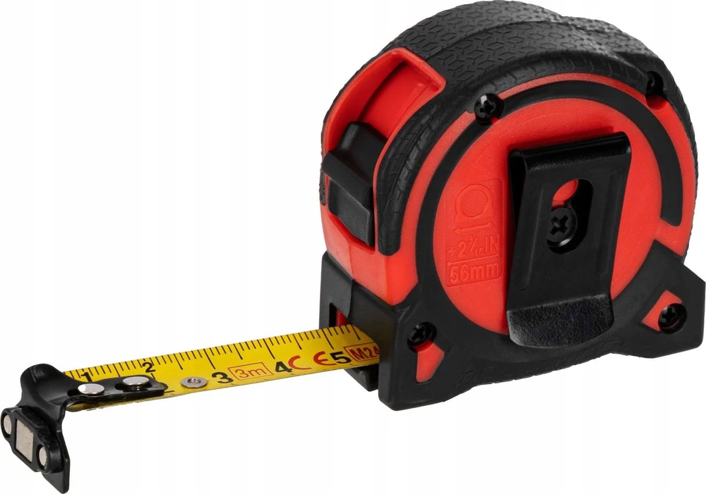 Miara Matavimo juosta 3 m / 16 mm magnetinė nailono su prolino sandarikliu