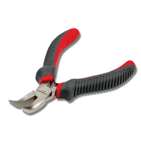 Szczypce „Micro“ pusapvalės lenktos replės, 125 mm, proline