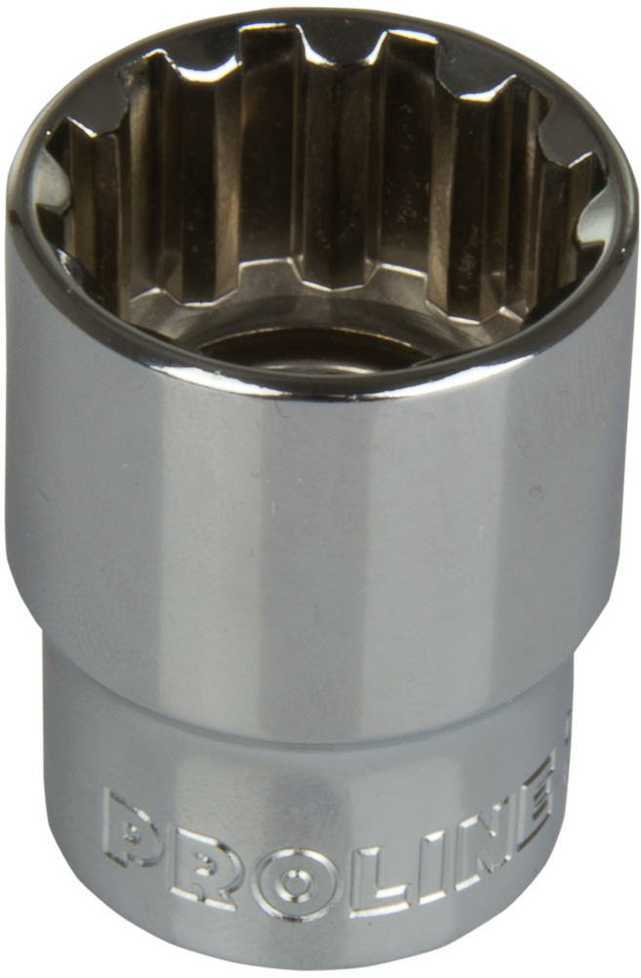 Nasadka CRV spline galvutė 1/2" M17 proline pakaba