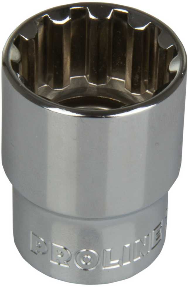 Nasadka CRV spline lizdas 1/2" M24 ​​proline pakabukas