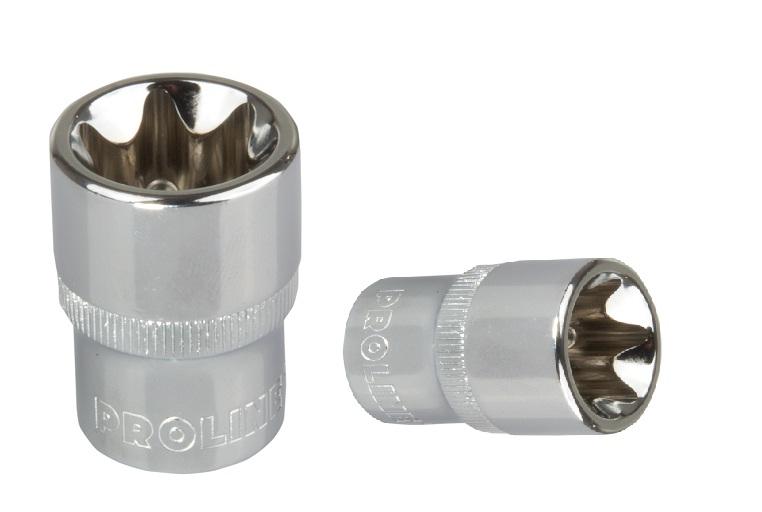 Nasadka Torx CRV galvutė 1/2" e8 proline pakabukas