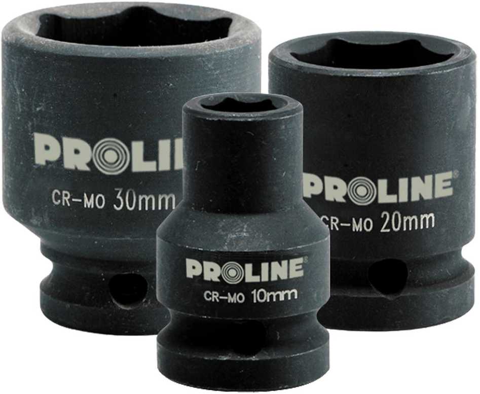 Nasadka Cr-Mo 1/2" 10 mm šešiakampis smūginis antgalis „Proline“ pakabukas