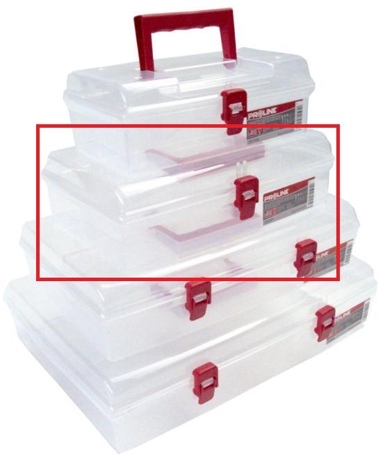 Organizer Organizatorius su rankena, 5 skyriai, 295x195x85, proline