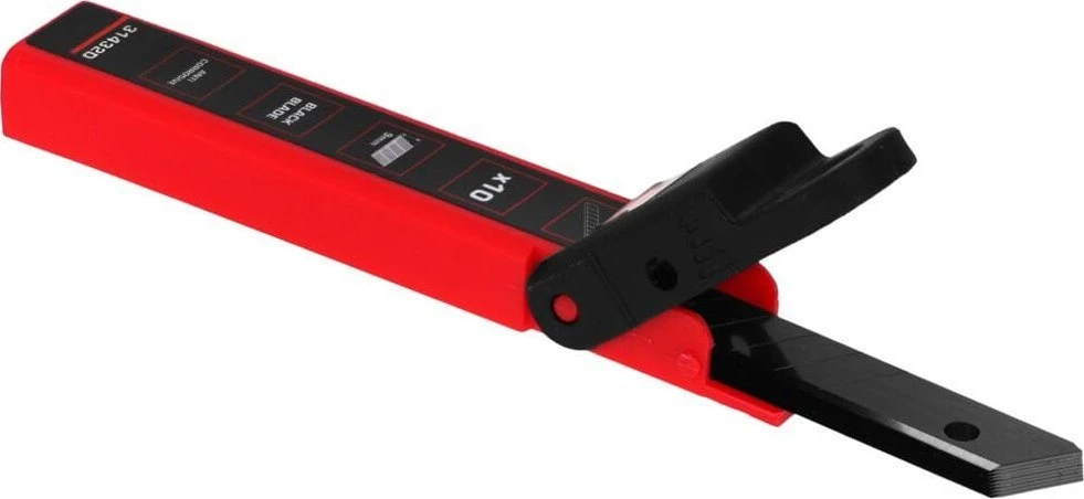 Ostrze Keičiamas peiliukas 9 * 0,38 mm sk2 vnt. 10 juodų prolino kortelių