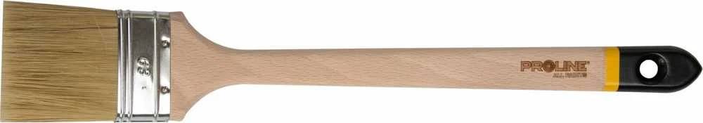 Kampinis teptukas 76 mm su medine rankena