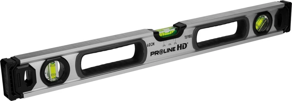 Poziomnica, Gulsčiukas hd3lib.2xfrez, 0,5 mm/1 m, 2 % magnetiškumo, 80 cm, proline hd