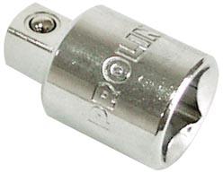 CV adapteris 3/8" lizdas - 1/2" prolino kaištis (pakabinamas)