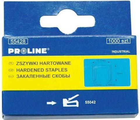 Zszywki Sąsagos r/50 tipo, 8 mm, 12,7 * 0,7 mm, 1000 vnt., prolinas
