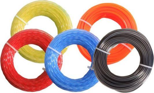 Żyłka Valas Apvali pjovimo linija 2,0 mm x 15 m, prolinas