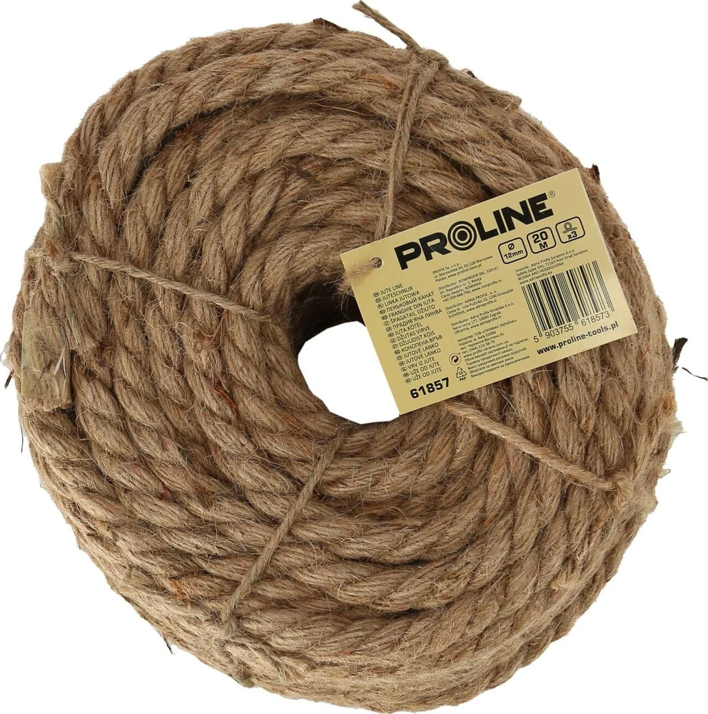 Linka Džiuto virvė 12 mm x 20 m proline