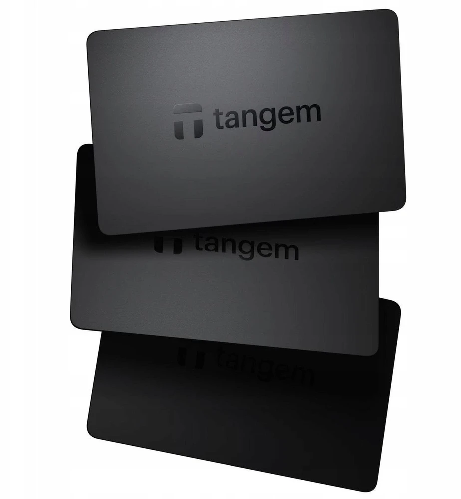 „Tangem“ piniginė – 3 kortelių rinkinys