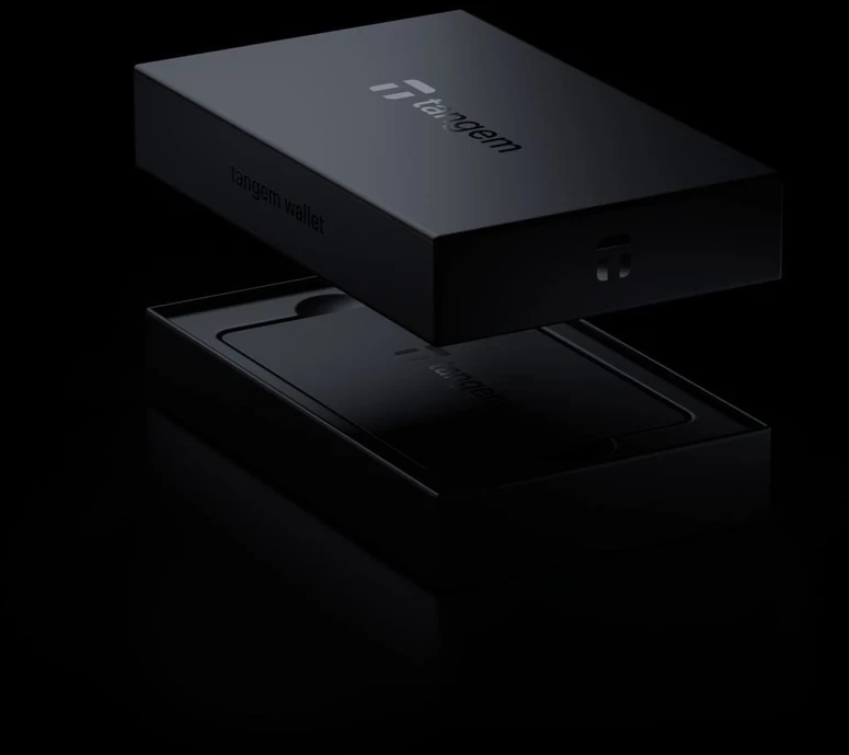 „Tangem“ piniginė – 3 kortelių rinkinys