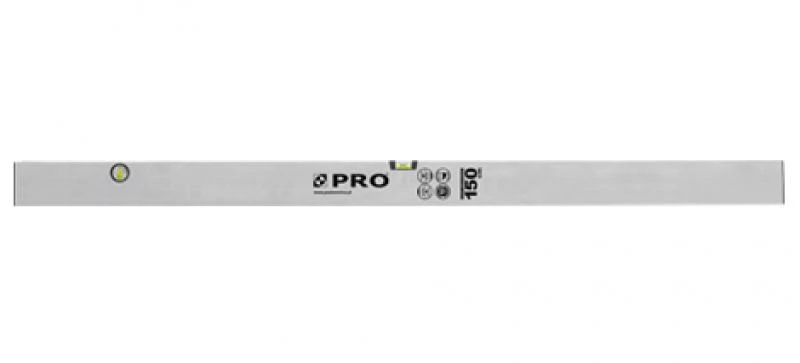 PRO Łata murarska ze wskaźnikiem pionu i poziomu 150cm 3-01-02-20-150