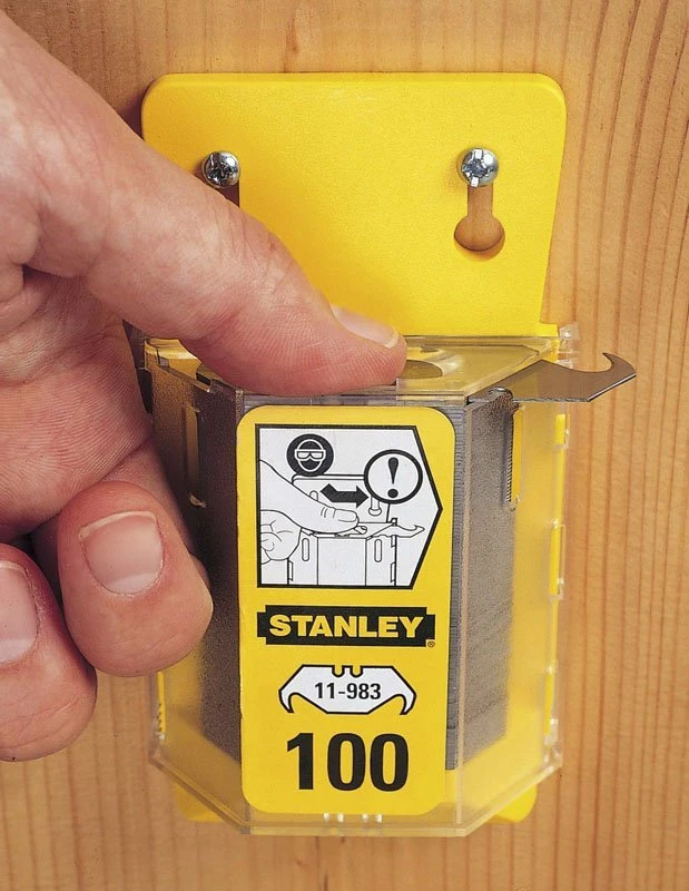 Stanley Ostrza Kablinių peilių atsarginiai ašmenys, 1996 m., kartonas, 10 vnt.