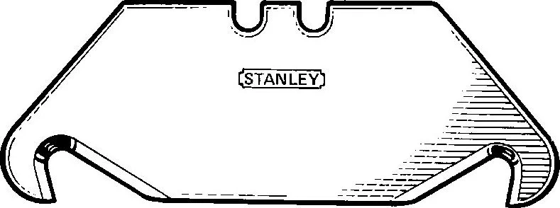 Stanley Ostrza Kablinių peilių atsarginiai ašmenys, 1996 m., kartonas, 10 vnt.