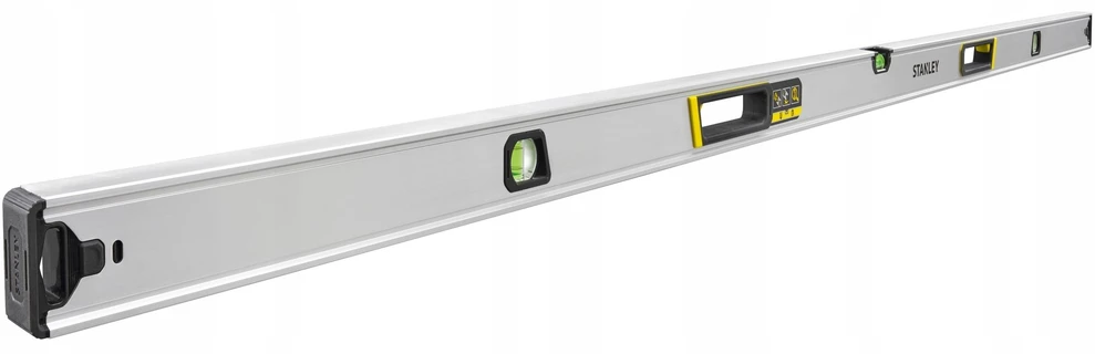 Stanley Poziomnica, „Fatmax Xtreme“ gulsčiukas su dėžine sija, 200 cm, 3 svareliai, 2 rankenos, 0,5 mm/m