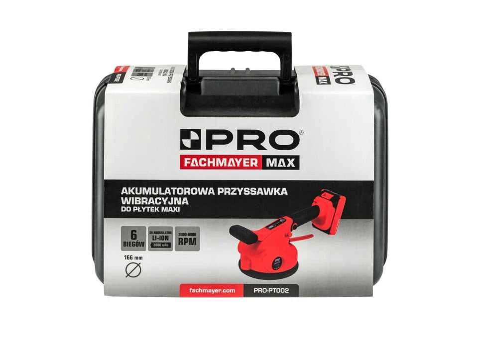 PRO Vibruojantis plytelių siurbtukas MAXI 2*2.0AH