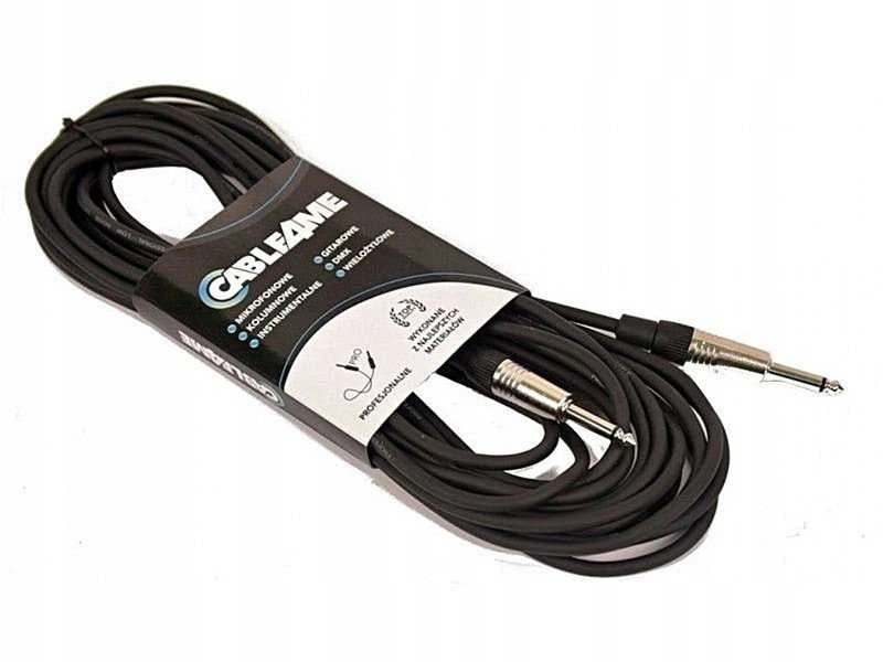 Procab instrumentinis laidas 10m su jack jungtimis
