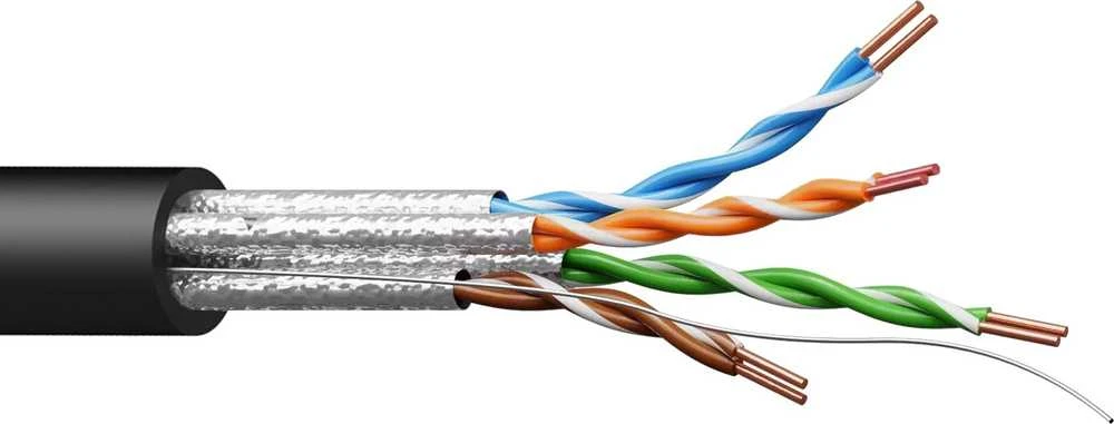 Procab PROCAB CSD570B/2 Slimline tinklo kabelis - CAT7 RJ45 U/FTP juoda versija - 2 metrai