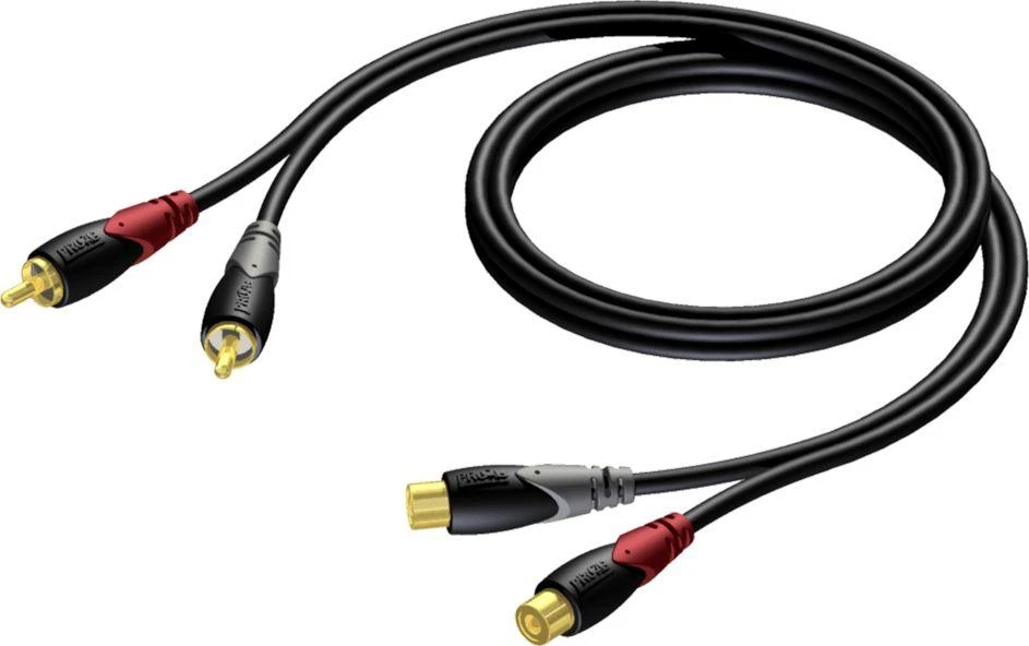 RCA į RCA audio kabelis su spalvotais kištukais
