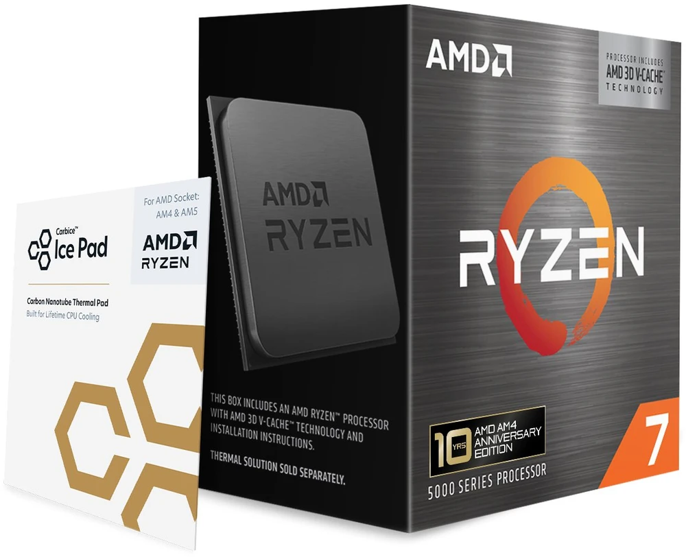 Procesorius AMD Ryzen 7 5800X3D processor 3.4 GHz 96 MB L3 Box