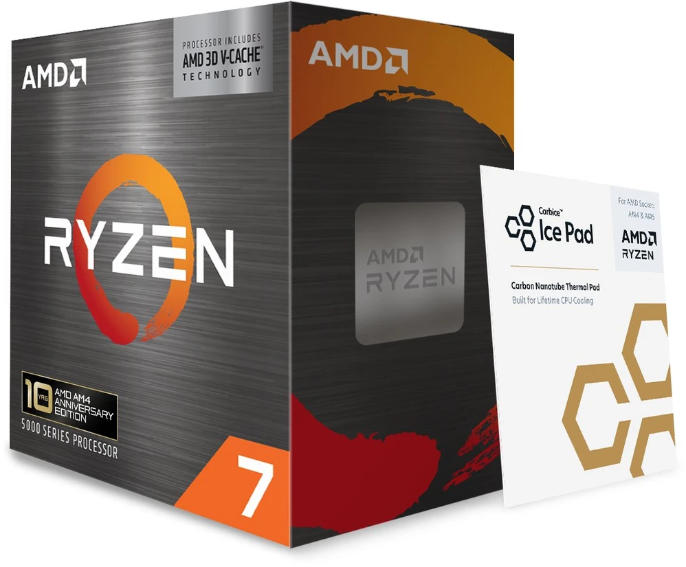 Procesorius AMD Ryzen 7 5800X3D processor 3.4 GHz 96 MB L3 Box