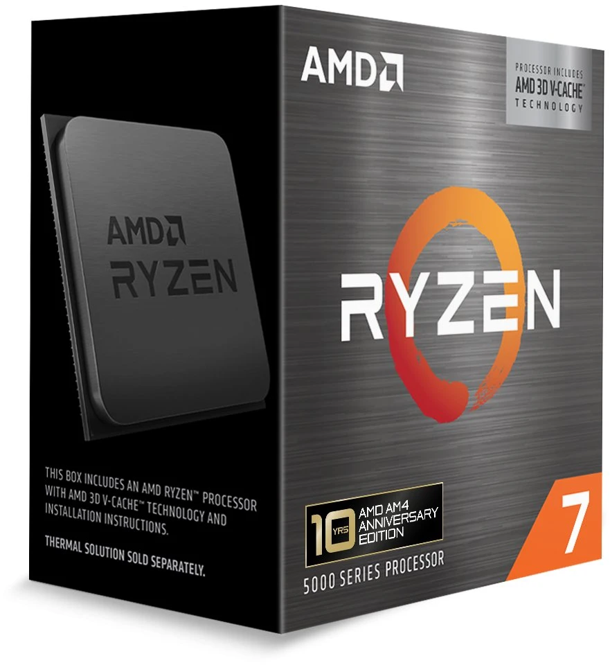 Procesorius AMD Ryzen 7 5800X3D processor 3.4 GHz 96 MB L3 Box
