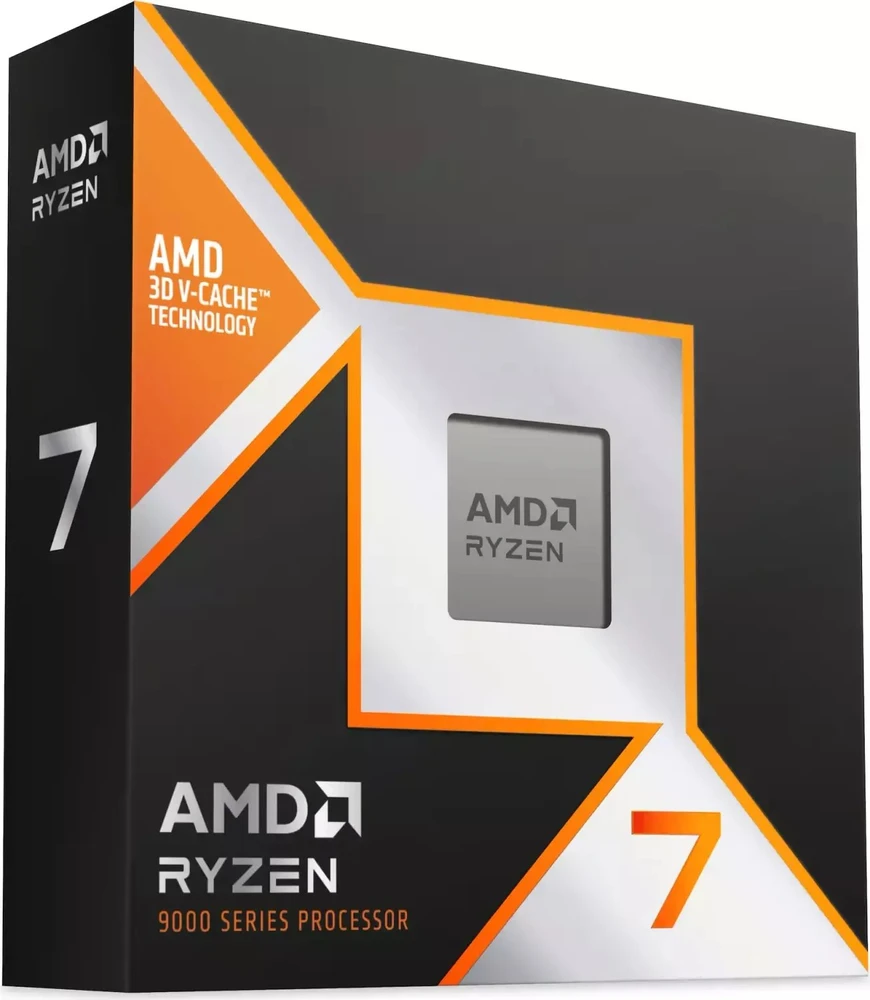 Procesorius AMD CPU stalinis Ryzen 7 8C/16T 9850X3D (5.6GHz, 104MB, 120W, AM5 dėžutė su Radeon grafika