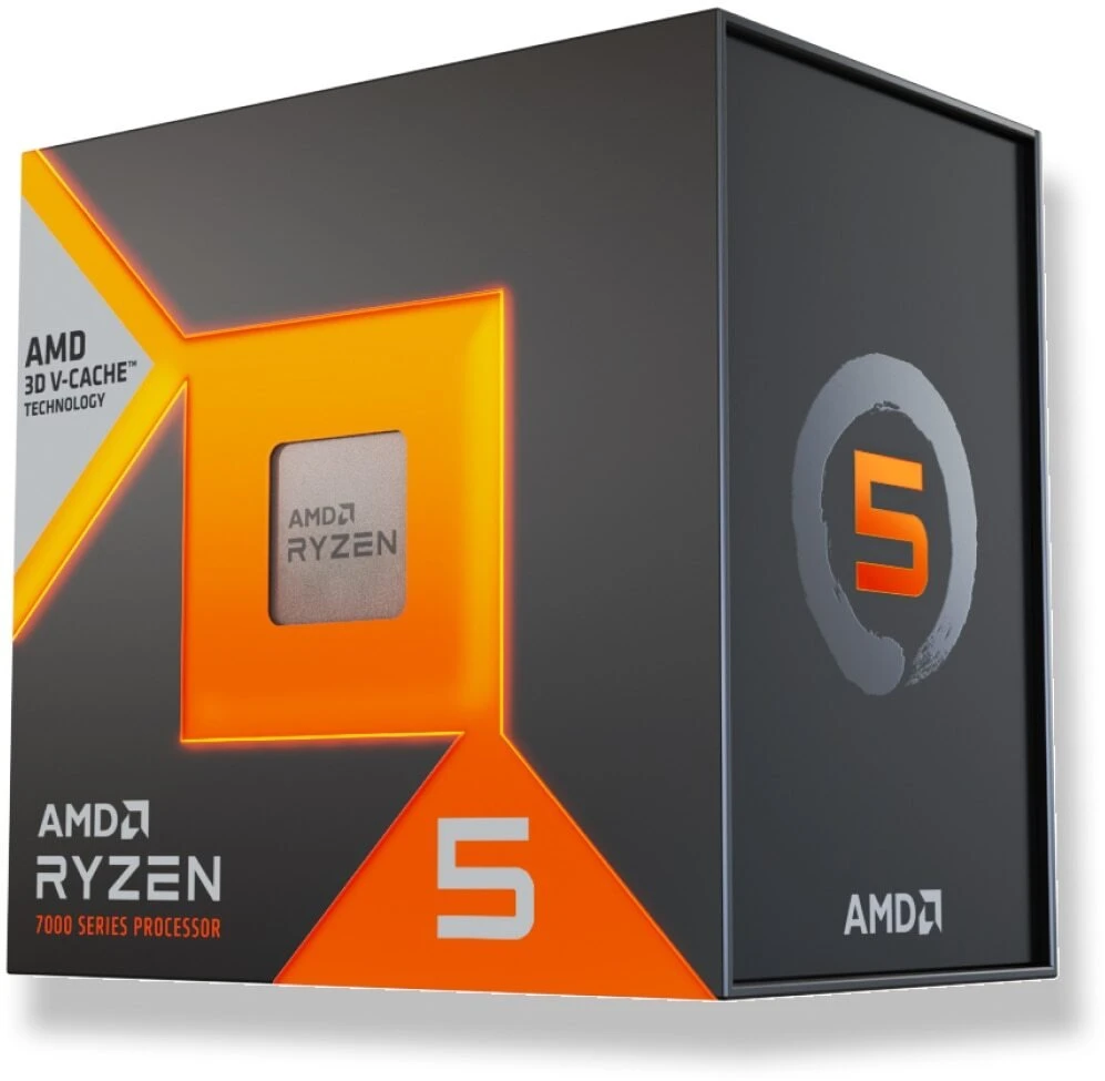 Procesorius AMD Ryzen 5 7500X3D, 4.0 GHz, 96 MB, OEM (100-000001904)
