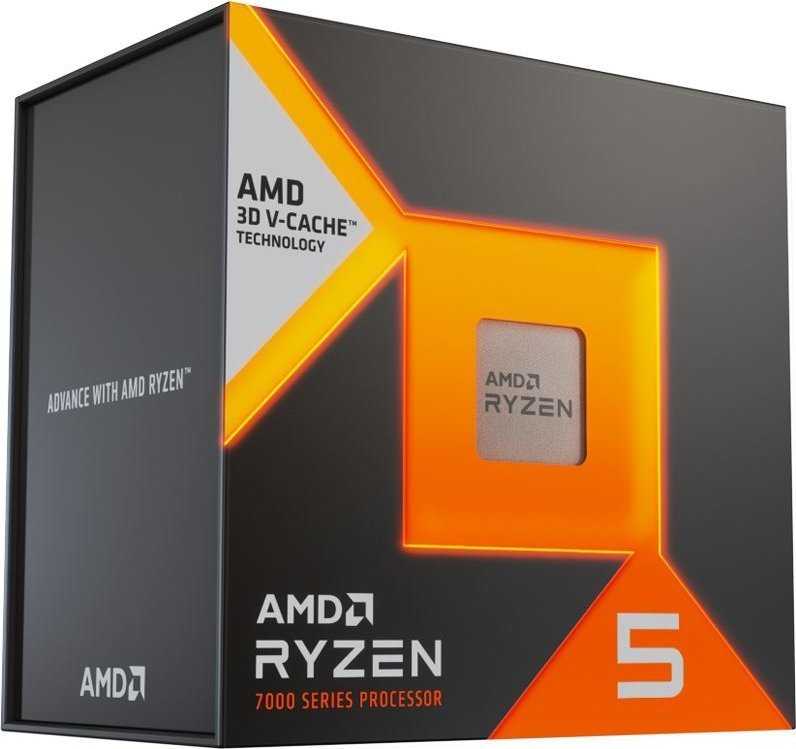 AMD Ryzen 5 7600X3D procesorius 4,1 GHz 96 MB L3 (100-100001721WOF) dėžutė
