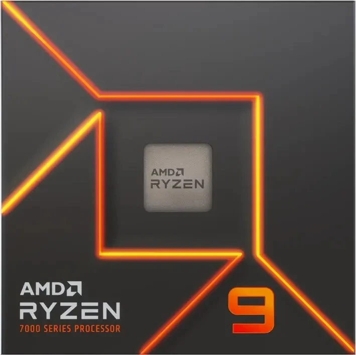 Procesorius AMD AM5 Ryzen 9 7900 WOF 4.0GHz MaxBoost 5.4GHz 12xCore 24x Threads 76MB 65W