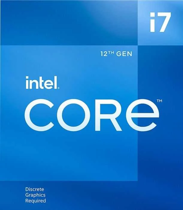 Procesorius Intel Core i7-12700F, 2,1 GHz, 25 MB, BOX (BX8071512700F)