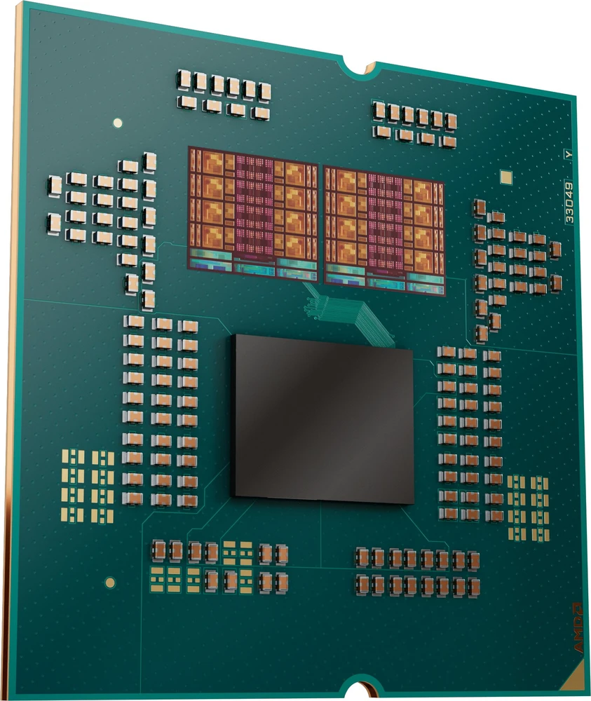 Procesorius AMD Ryzen 9 9950X3D2 CPU, 16 branduolių, 5,6 GHz, Socket AM5 (Granite Ridge) – dėžutėje, be aušintuvo