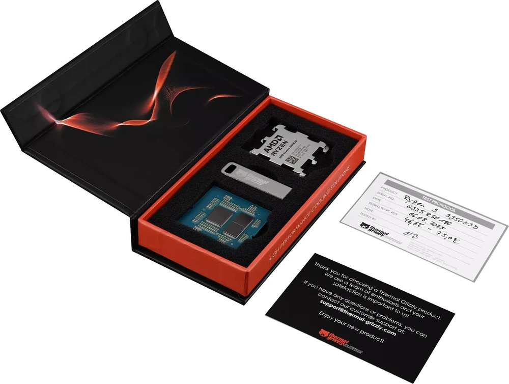 Procesorius Procesor Thermal Grizzly Ryzen 9 9950X3D, 4.3 GHz, 128 MB, BOX (TG-DEL-CPU-002)