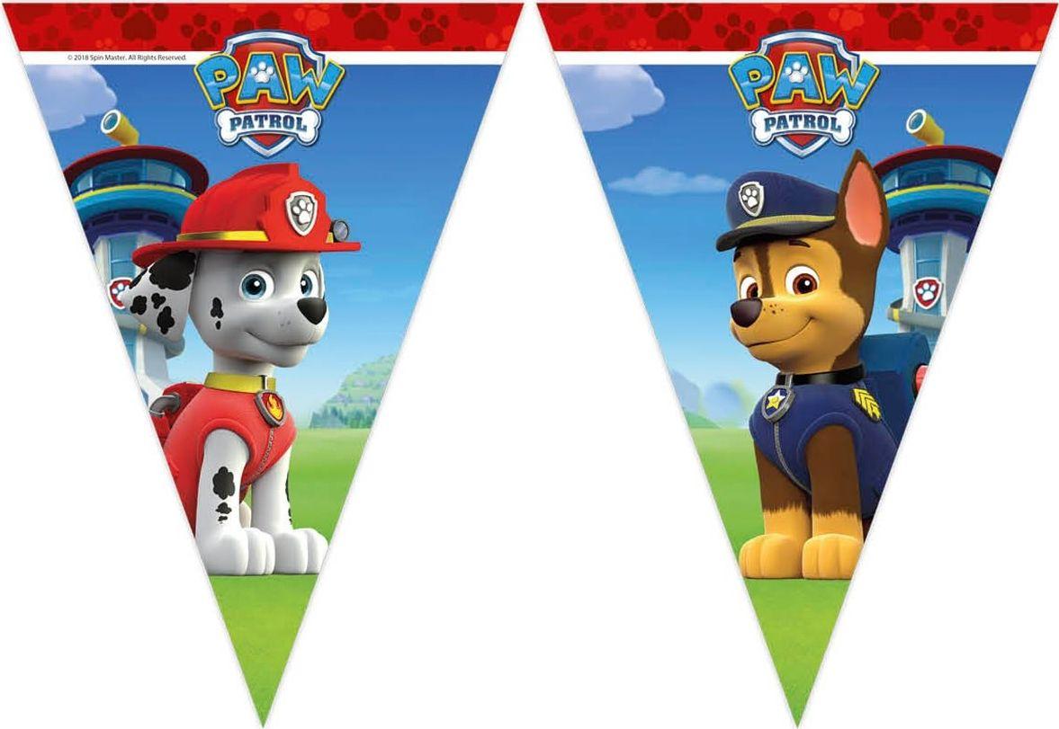 Boland Traciks Vėliavėlių girlianda Paw Patrol 9 flags, 89443