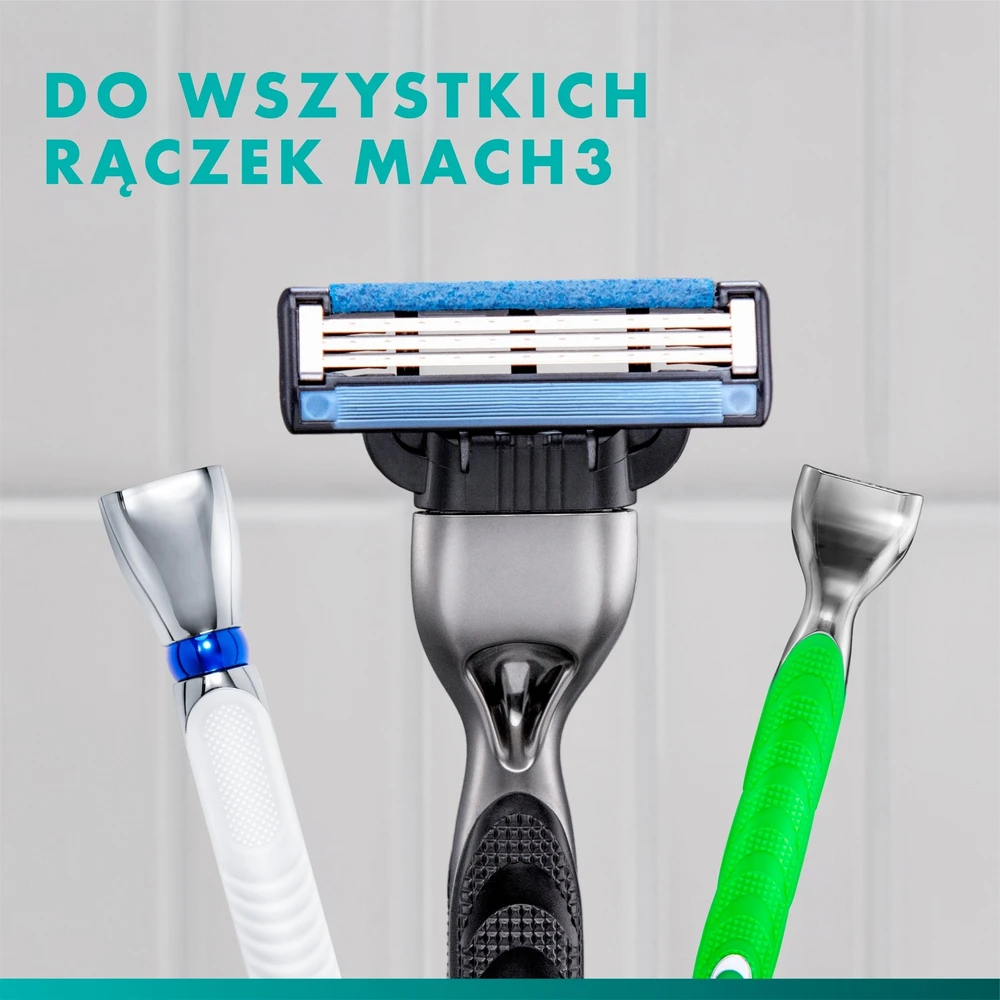 Gillette Mach3 Replacement blade vyrams, 1 balení