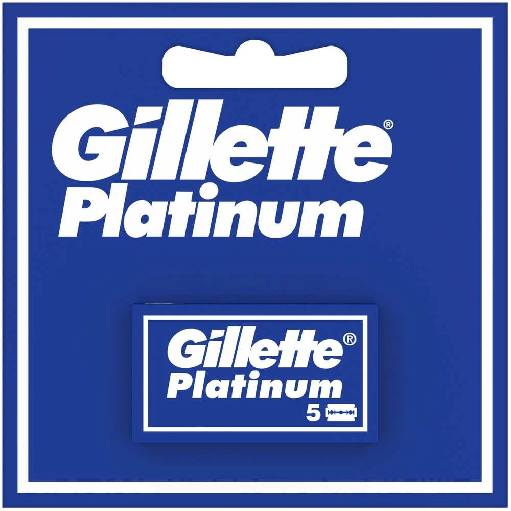"Gillette Platinum" papildymas 5 vienetai