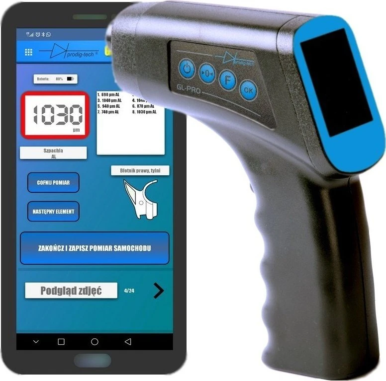 Prodig Tech GL-PRO-SMART-FAZ dažų storio matuoklis