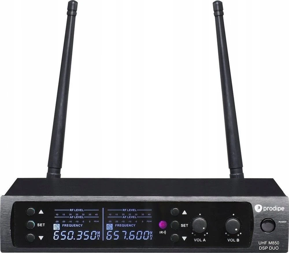 „Prodipe M850 DSP Duo UHF F5“ – UHF sistema su 2 nešiojamais mikrofonais