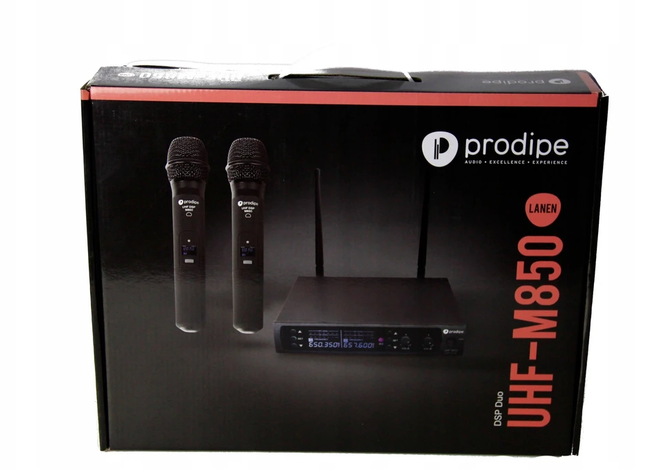 „Prodipe M850 DSP Duo UHF F5“ – UHF sistema su 2 nešiojamais mikrofonais
